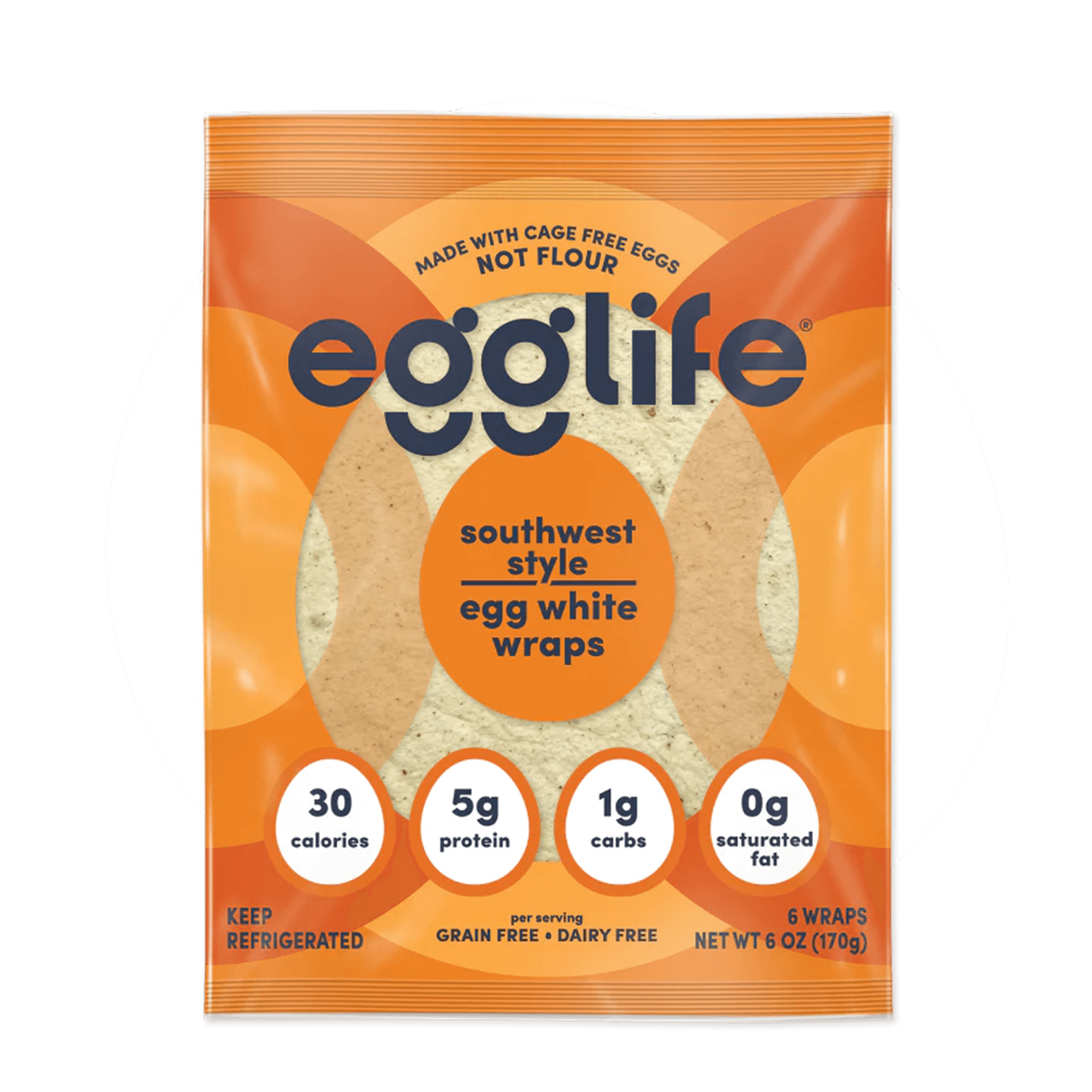 Egglife Southwest Egg White Wraps Egglife Foods Inc   Southwest Main 